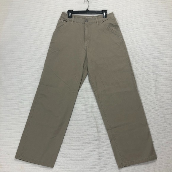 Quiksilver Carpenter‎ Pants Khaki Work Utility Outdoor Size 32 - Picture 1 of 5